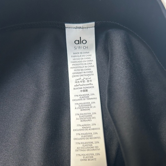 NWT Alo Yoga airlift line up leggings - Picture 8 of 8